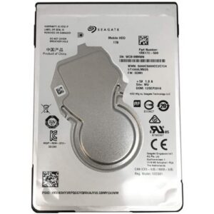 Seagate 1TB Laptop HDD 1year warranty Digital Storage Capacity 1 TB Compatible Devices Laptop Hard Disk Interface Serial ATA-600 Brand Seagate Connectivity Technology SATA Hard Disk Form Factor 2.5 Inches (6.4 cm) Hard Disk Size 1000 GB Form Factor 2.5-inch (6.4 cm) Cache Size 128 MB Item Weight