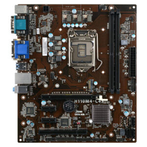 USED  H110M4 6/7TH GEN MOTHERBOARD WITH  2 RAM SLOT M.2