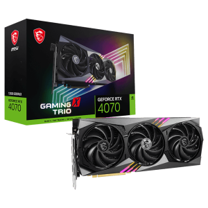 MSI GEFORCE RTX 4070 GAMING X TRIO 12G