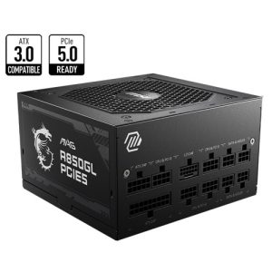 MSI MAG A850GL PCIE5 850 WATT 80 PLUS GOLD CERTIFIED FULLY MODULAR POWER SUPPLY(3 YEARS WARRANTY)