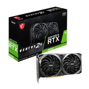 MSI GEFORCE RTX 3050 VENTUS 2X XS 8GB OC GRAPHICS CARD
