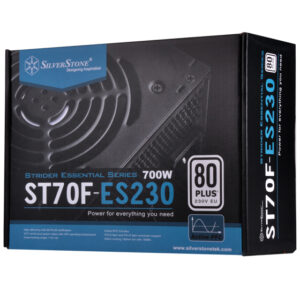 SILVERSTONE SST-ST70F-ES230 - 700W 80 PLUS 230V EU ATX BRAND NEW PC POWER SUPPLY ( 03 Years warranty )
