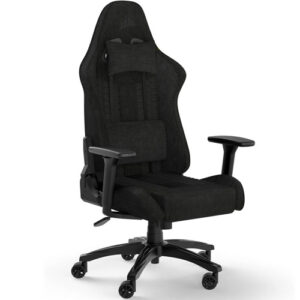 CORSAIR TC100 RELAXED FABRIC BLACK GAMING CHAIR