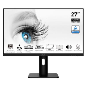 MSI PRO MP273AP 27 INCH 100HZ 1MS FHD IPS LEVEL ULTRA SLIM FRAMELESS MONITOR WITH ADJUSTATBLE STAND (3 YEARS WARRANTY)
