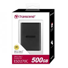 TRANSCEND ESD270C 500GB SSD PORTABLE