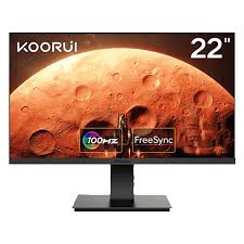 KOORUI S01-S22N1 22" FHD VA 100HZ SRGB 99% BRAND NEW MONITOR