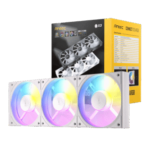 ANTEC CONNECT 120 ARGB 3 FANS PACK WHITE/BLACK