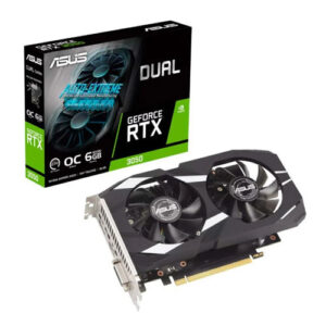 ASUS DUAL GeForce RTX 3050 6GB GDDR6 OC BRAND NEW GRAPHICS CARD ( 01 YEAR WARRANTY )