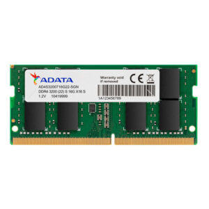 Adata 16GB (1x16GB) DDR4 3200MHz SO-DIMM Laptop Memory ( 3 YEARS WARRANTY )