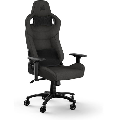 Corsair T3 Rush (2023) (2023) Charcoal Fabric Gaming Chair (2 Years Warranty)
