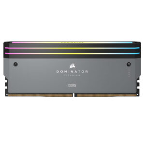 Corsair Dominator Titanium RGB 32GB (2X16GB) DDR5 6000MHz Amd Expo Memory ( 10 YEARS WARRANTY )