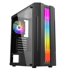 TWILIGHT BLACK –   GAMING CASING ( WITHOUT FAN )