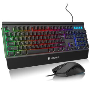 KOORUI GKM01 KEYBOARD AND MOUSE COMBO