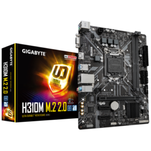 GIGABYTE H310 M.2 2.0 REV 1.2 SUPPORT 8/9TH GENERATION BRAND NEW MOTHERBOARD ( 03 years warranty )
