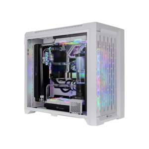THERMALTAKE CTE C700 TG MID - TOWER SNOW WHITE A-RGB GAMING CASING ( 03 argb fans )