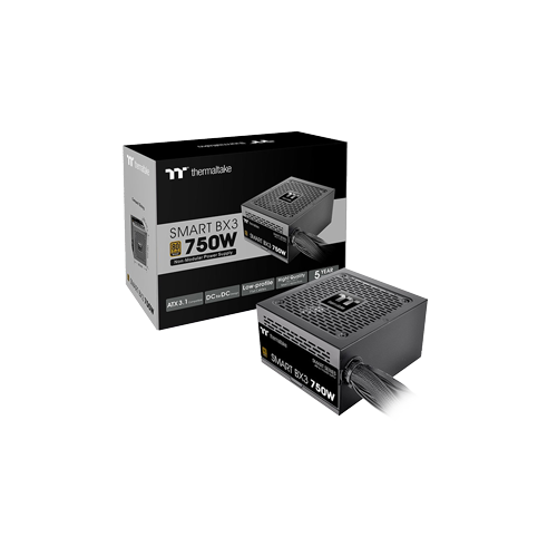 THERMALTAKE SMART BX3 750w 80 PLUS BRONZE POWER SUPPLY ( 05 YEAR WARRANTY )
