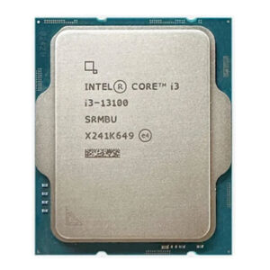 INTEL CORE I3 - 13100 DESKTOP PROCESSOR  ( 3 YEARS WARRANTY ) WITHOUT BOX & FAN