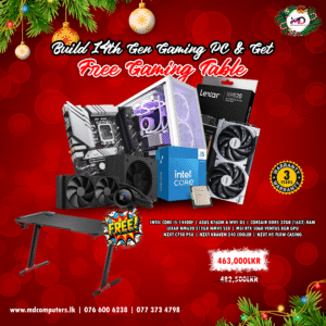 INTEL CORE I5 14TH GEN GAMING PC BUILD - FREE GAMING TABLE ( CHRISTMAS OFFER )