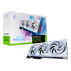 MSI GEFORCE RTX5070 GAMING TRIO OC 12GB GDDR7X WHITE GRAPHICS CARD  ( 3 years warranty )