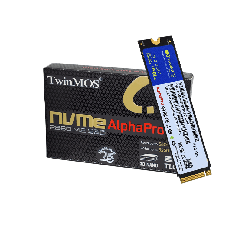 TWINMOS 512GB NVMe PCIe M.2 ( 03 YEARS WARRANTY )