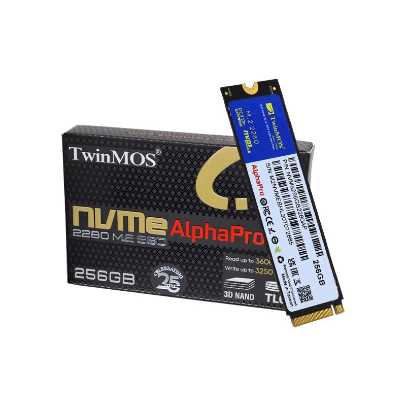 TWINMOS 256GB NVMe PCIe M.2 ( 03 YERAS WARRANTY)