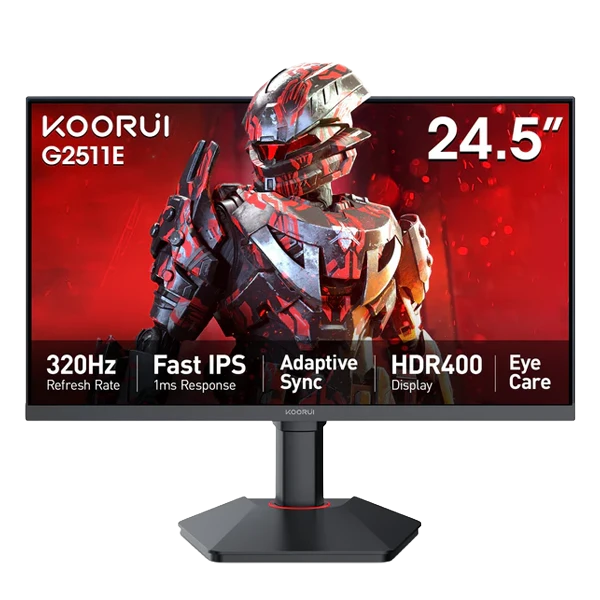 KOORUI 25" G2511E 320Hz IPS FHD HDR400 BRAND NEW GAMING MONITOR