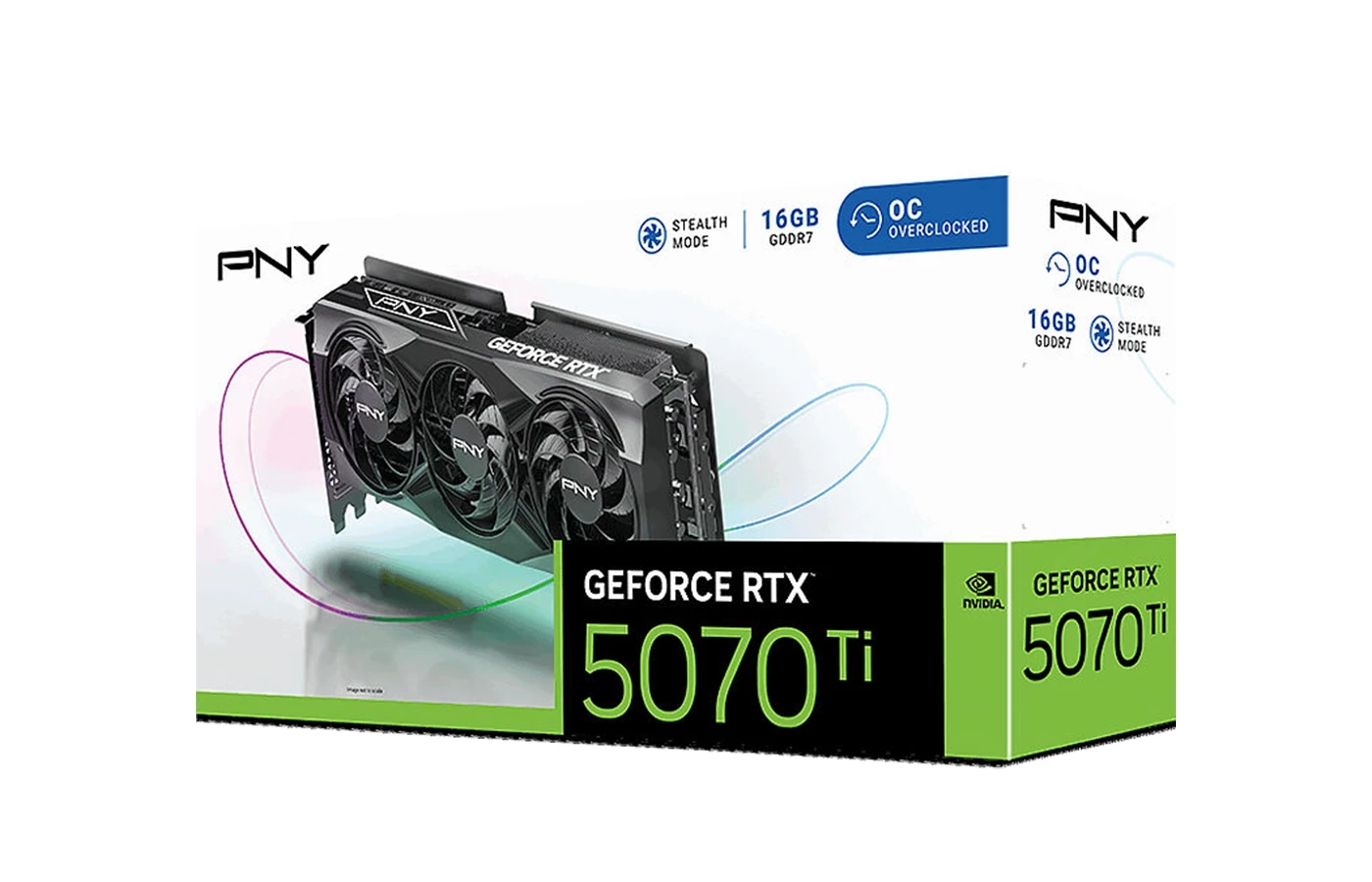 PNY GEFORCE RTX 5070TI 16GB TRIPLE FAN PLUS BRAND NEW GRAPHICS CARD