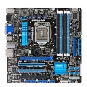 H67 USED 4 RAM SLOT MOTHERBOARD