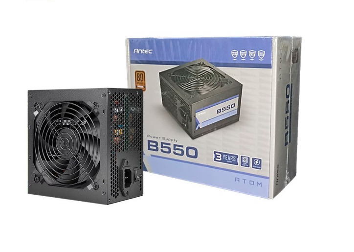 ANTEC ATOM B550 550W 80+ BRONZE BRAND NEW POWER SUPPLY